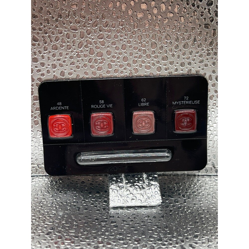 Chanel Rouge Matte Lipstick Sample Card